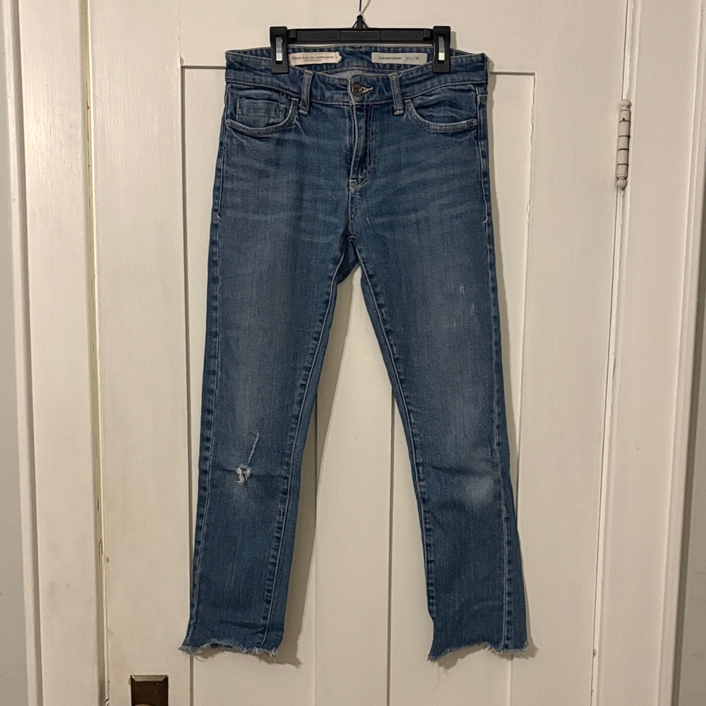 Anthropologie - Pilcro Denim Straight Leg Jeans